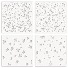 Cargar imagen en el visor de la galería, Flowers & Petals Layering Stencil Set 4 in 1  - Altenew