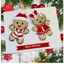Cargar imagen en el visor de la galería, Monoline Stars Embossing Folder from the Dancin' Christmas Collection