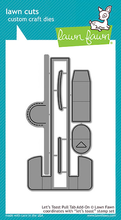 Cargar imagen en el visor de la galería, Let's toast pull tab add-on - Lawn Fawn
