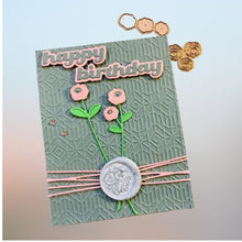 Cargar imagen en el visor de la galería, Deco Holiday Embossing Folder from the Sealed for Christmas Collection