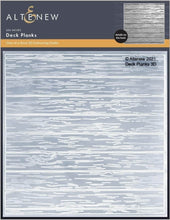 Cargar imagen en el visor de la galería, Folder Embossing 3D Deck Planks - Altenew
