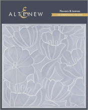 Cargar imagen en el visor de la galería, Flowers & Leaves 3D Embossing Folder - Altenew
