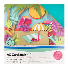 Cargar imagen en el visor de la galería, Tropical Cardstock AC - American Craft