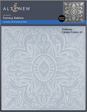 Cargar imagen en el visor de la galería, Fantasy Emblem 3D Embossing Folder Geometric - Altenew