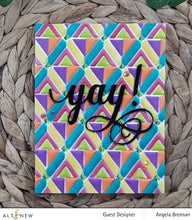 Cargar imagen en el visor de la galería, Geo Triangles 3D Embossing Folder Geometric - Altenew