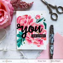 Cargar imagen en el visor de la galería, Frilly Peonies 3D Embossing Folder - Altenew