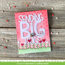 Cargar imagen en el visor de la galería, Falling hearts stencils -   Lawn Fawn