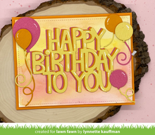 Cargar imagen en el visor de la galería, Giant happy birthday to you- Lawn Fawn