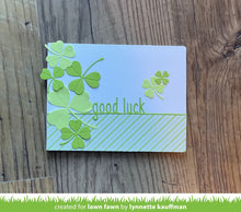 Cargar imagen en el visor de la galería, Good luck line border- Lawn Fawn