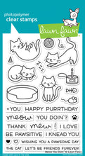 Cargar imagen en el visor de la galería, Meow you doin' ( sello y troquel )- Lawn Fawn