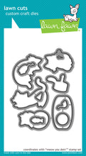 Cargar imagen en el visor de la galería, Meow you doin' ( sello y troquel )- Lawn Fawn