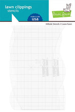 Cargar imagen en el visor de la galería, Hillside stencils - Lawn Fawn