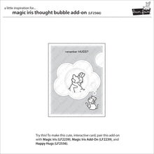 Cargar imagen en el visor de la galería, Magic iris thought bubble add-on - Lawn Fawn