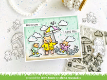 Cargar imagen en el visor de la galería, Beary rainy day ( sello y troquel) - Lawn Fawn