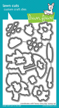 Cargar imagen en el visor de la galería, Beary rainy day ( sello y troquel) - Lawn Fawn