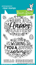 Cargar imagen en el visor de la galería, Giant easter messages (sello y troquel) - Lawn Fawn