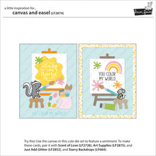 Cargar imagen en el visor de la galería, Canvas and easel Lawn Fawn