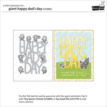 Cargar imagen en el visor de la galería, Giant happy dad's day- Lawn Fawn