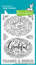 Cargar imagen en el visor de la galería, Giant thank you messages (sello y troquel) - Lawn Fawn