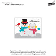 Cargar imagen en el visor de la galería, Build-a-snowman - Lawn Fawn