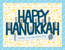 Cargar imagen en el visor de la galería, Giant happy hanukkah- Lawn Fawn
