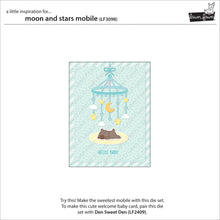 Cargar imagen en el visor de la galería, Moon and stars mobile - Lawn Fawn