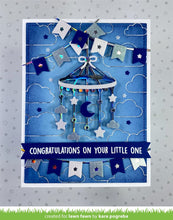 Cargar imagen en el visor de la galería, Moon and stars mobile - Lawn Fawn