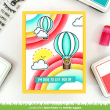 Cargar imagen en el visor de la galería, Corner rainbow stencils - Lawn Fawn