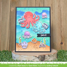 Cargar imagen en el visor de la galería, Ocean wave stencils - Lawn Fawn