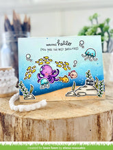 Cargar imagen en el visor de la galería, Ocean wave stencils - Lawn Fawn