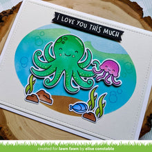 Cargar imagen en el visor de la galería, Ocean wave stencils - Lawn Fawn