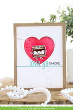 Cargar imagen en el visor de la galería, Outside in stitched heart stackables - Lawn Fawn