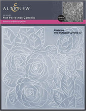 Cargar imagen en el visor de la galería, Pink Perfection Camellia 3D Embossing Folder - Altenew