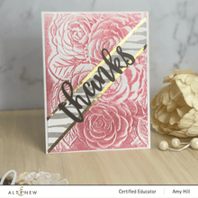 Cargar imagen en el visor de la galería, Pink Perfection Camellia 3D Embossing Folder - Altenew