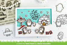 Cargar imagen en el visor de la galería, Penguin party ( sello y troquel) - Lawn Fawn