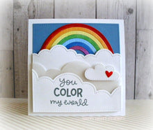 Cargar imagen en el visor de la galería, Puffy cloud borders - Lawn Fawn