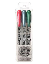 Cargar imagen en el visor de la galería, Holiday Pearlescent Distress Crayon Set #1 - Tim Holtz