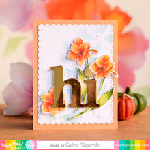 Cargar imagen en el visor de la galería, Butterflies Background Stencil - Waffle Flower
