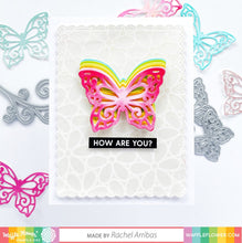 Cargar imagen en el visor de la galería, Flourish Butterflies Die - Waffle Flower