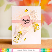 Cargar imagen en el visor de la galería, Flourish Butterflies Die - Waffle Flower