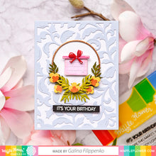 Cargar imagen en el visor de la galería, Flourish Panel Die - Waffle Flower