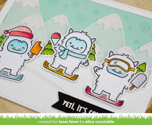 Cargar imagen en el visor de la galería, Yeti or not (sello y troquel)- Lawn Fawn