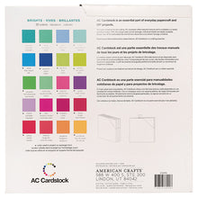 Cargar imagen en el visor de la galería, Brights Cardstock AC - American Craft
