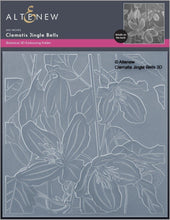 Cargar imagen en el visor de la galería, Clematis Jingle Bells 3D Embossing Folder - Altenew