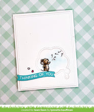 Cargar imagen en el visor de la galería, Outside in stitched thought bubble stackables - Lawn Fawn