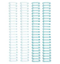 Cargar imagen en el visor de la galería, Pack 4 anillas We R Azules dos tonos 1" - 2,54 cm - WE R MEMORY KEEPERS