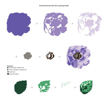 Cargar imagen en el visor de la galería, Grand Anemone Die Set - Altenew