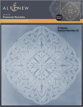 Cargar imagen en el visor de la galería, Diamond Mandala 3D Embossing Folder - Altenew