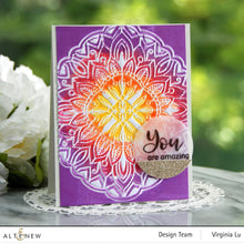 Cargar imagen en el visor de la galería, Diamond Mandala 3D Embossing Folder - Altenew