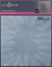 Cargar imagen en el visor de la galería, Frame of Leaves 3D Embossing Folder - Altenew